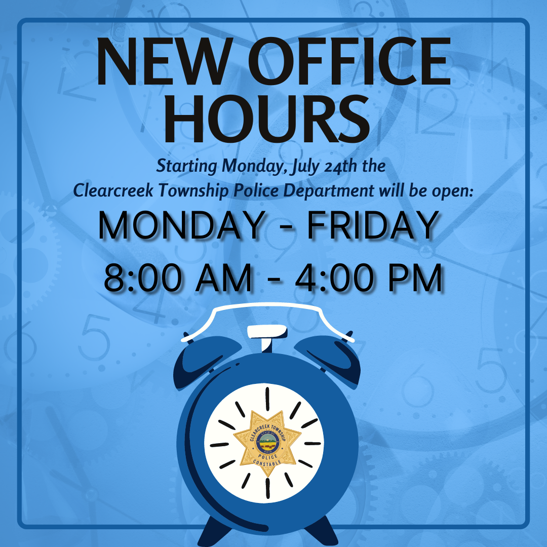 PD New Office Hours